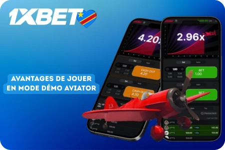 Avantages de jouer en mode démo Aviator 1xBet
