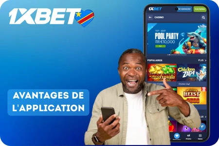 Avantages de l'APK 1xBet