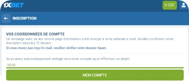 Guide complet pour s'inscrire sur 1xBet par e-mail