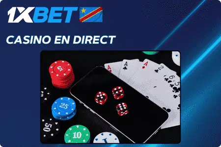 Casino en direct  1xBet Congo